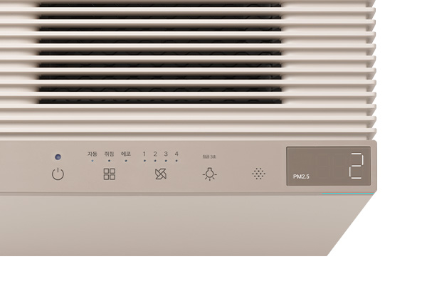 실내 미세먼지 수치를 직관적으로 알려 주는 인디케이터